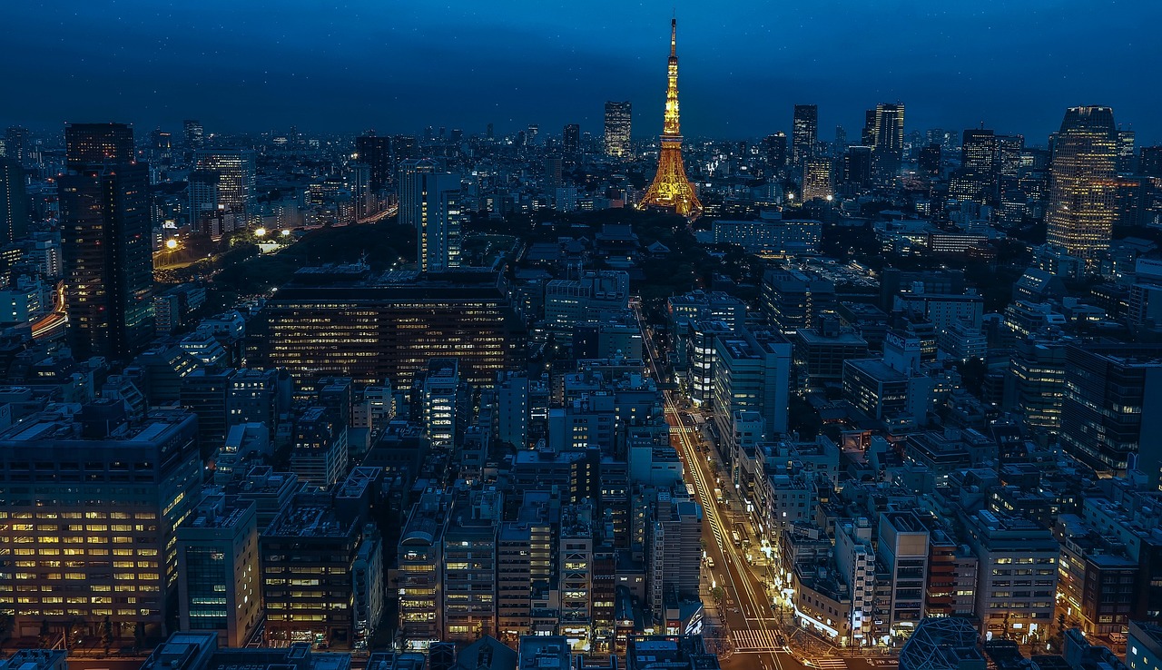 東京タワー　夜景